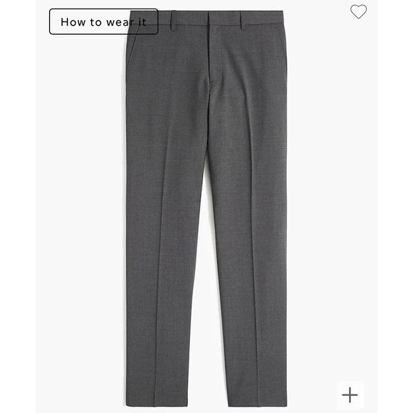 JCrew Four-season Thompson pant, NWOT - Picture 4 of 9